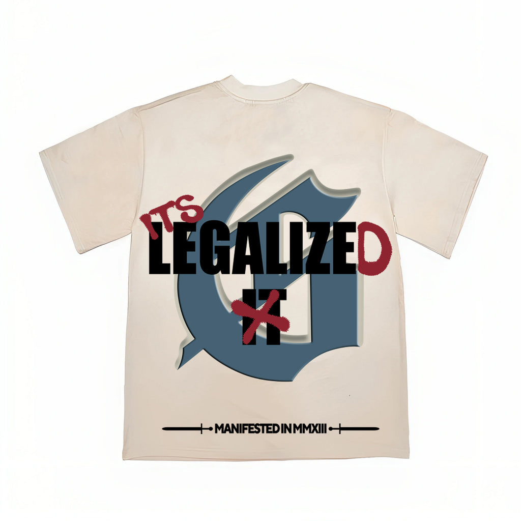 2026 American High Street Style Blue Sky, White Clouds, T-shirt