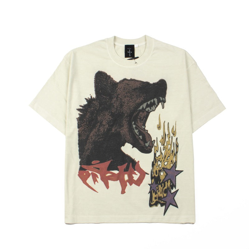 2026 American street retro style short-sleeved T-shirt