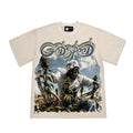 2026 American High Street Style Blue Sky, White Clouds, T-shirt