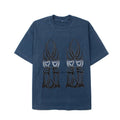 2026 American High Street Window Flame Print Retro Loose T-shirt