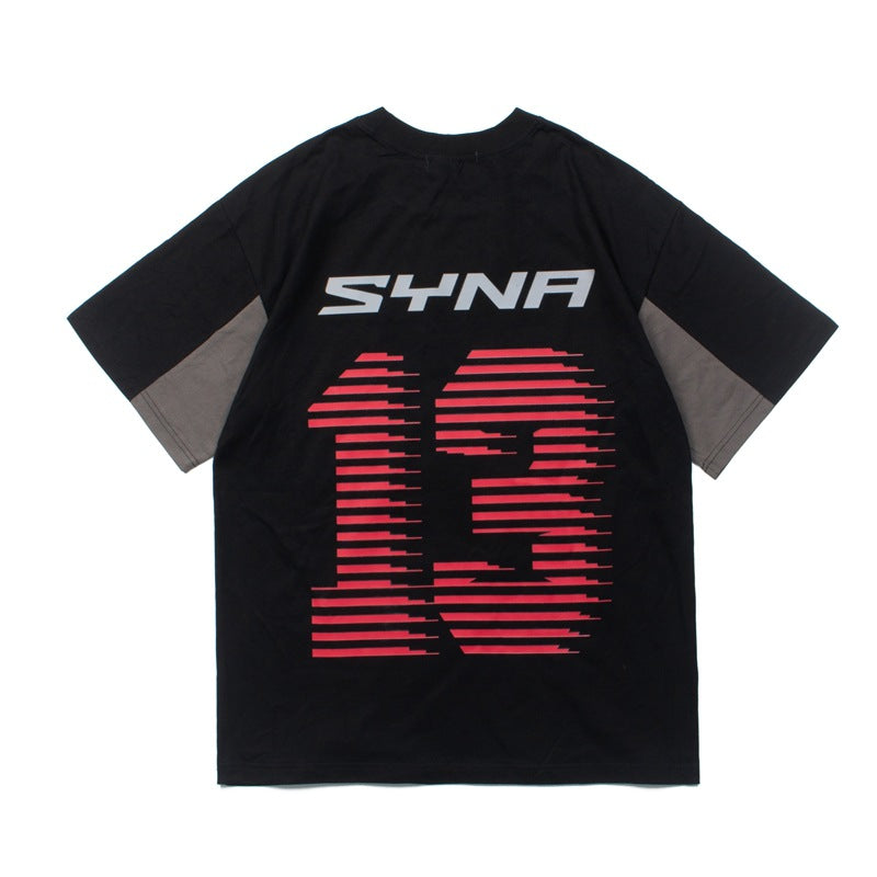 2026  American Summer New Hip Hop Rap Street Racing T-shirt