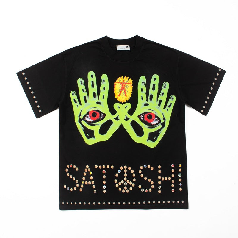 2026 American High Street Hip Hop Street Style T-shirt